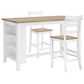 Ashley Gesthaven 3-Piece Counter Height Dining Set in Natural and White, , large