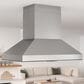 Zephyr Titan 48" Externally Vented Island Range Hood with TruHue in Stainless Steel, , large