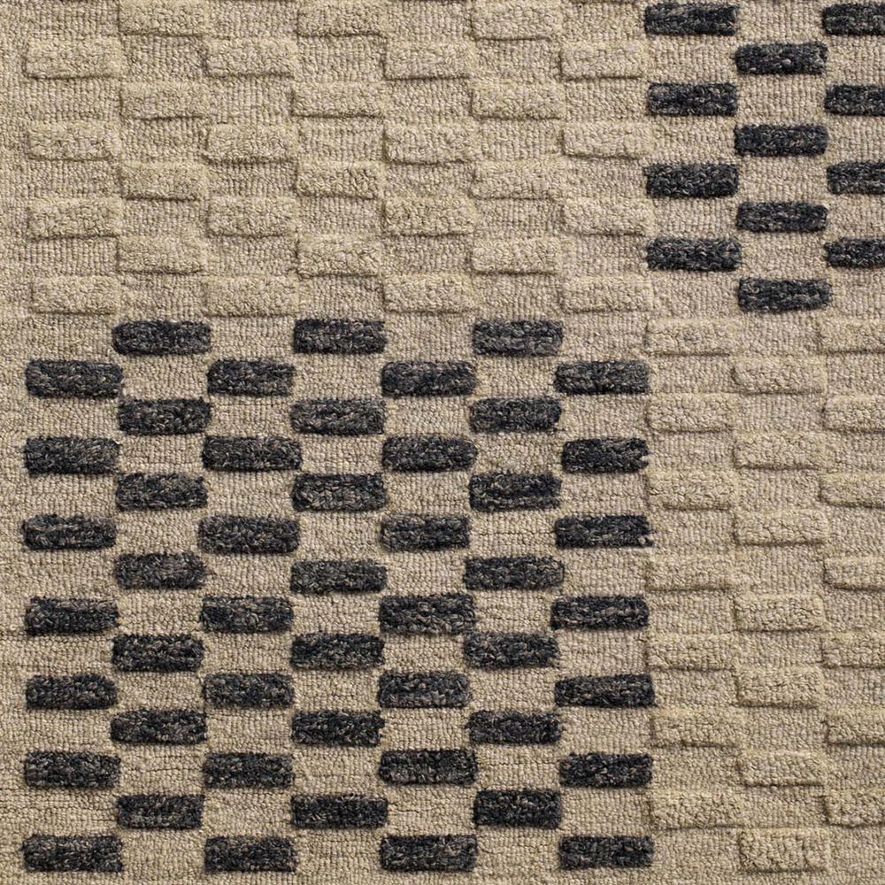 Chris Loves Julia x Loloi Bradley 2&#39;3&quot; x 3&#39;9&quot; Beige and Midnight Area Rug, , large