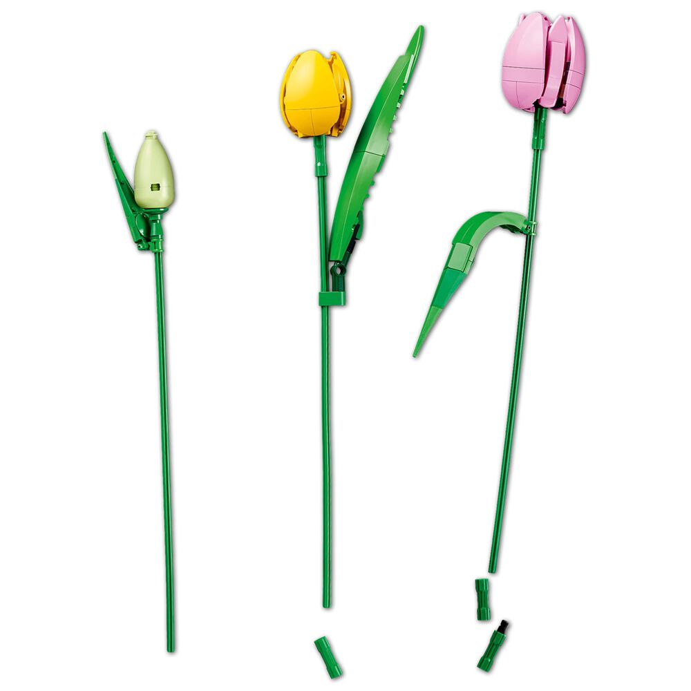 LEGO Botanicals Tulip Bouquet Building Set, , large