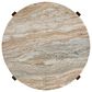 Ashley Tanidore Round Cocktail Table in Warm Brown, , large