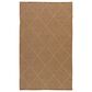 Central Oriental Santorini Crossways 5"3" x 7"7" Earth and Natural Area Rug, , large