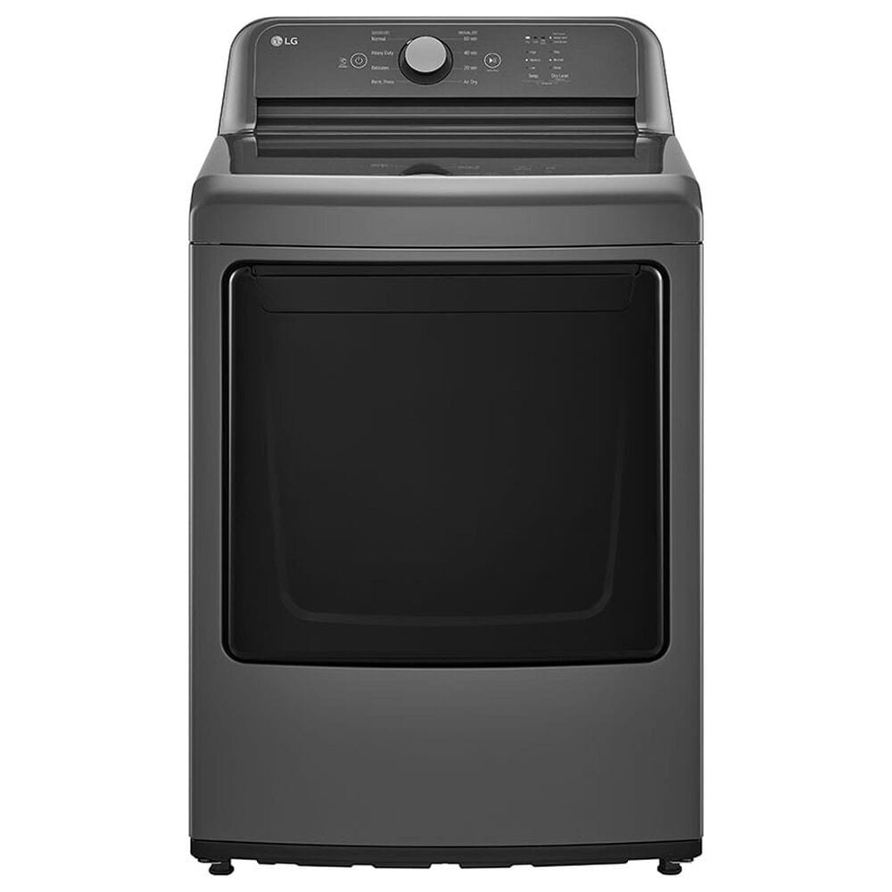 LG 7.3 Cu. Ft. Electric Dryer with Sensor Dry in Monochrome Grey, , large