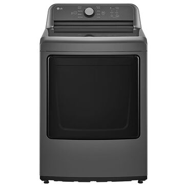 LG 7.3 Cu. Ft. Electric Dryer with Sensor Dry in Monochrome Grey, , large