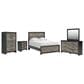 Ashley Broachmyn 5-Piece Full Panel Bedroom Set in Black and Gray, , large