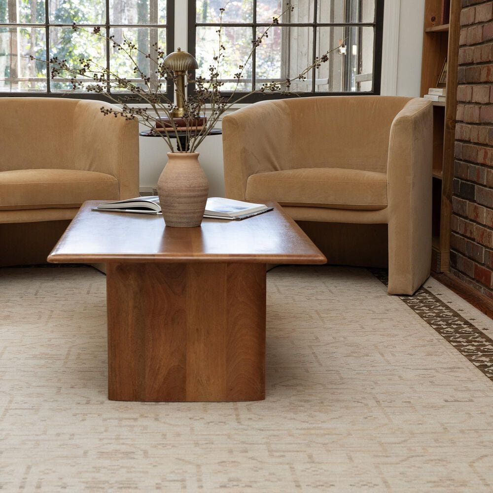 Oriental Weavers Acacia Beige and Brown 7&#39;10&quot; x 10&#39;10&quot; Area Rug, , large