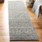 Safavieh Tulum 2" x 8" Dark Grey and Ivory Runner, , large