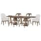 St Claire Home Harmony 7-Piece Oval Dining Set in Ovation Tweed, , large