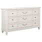 Nicolette Home Willowbrook 9-Drawer Dresser in Egg Shell White, , large