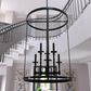 Hunter Briargrove Large Foyer Light in Matte Black, , large
