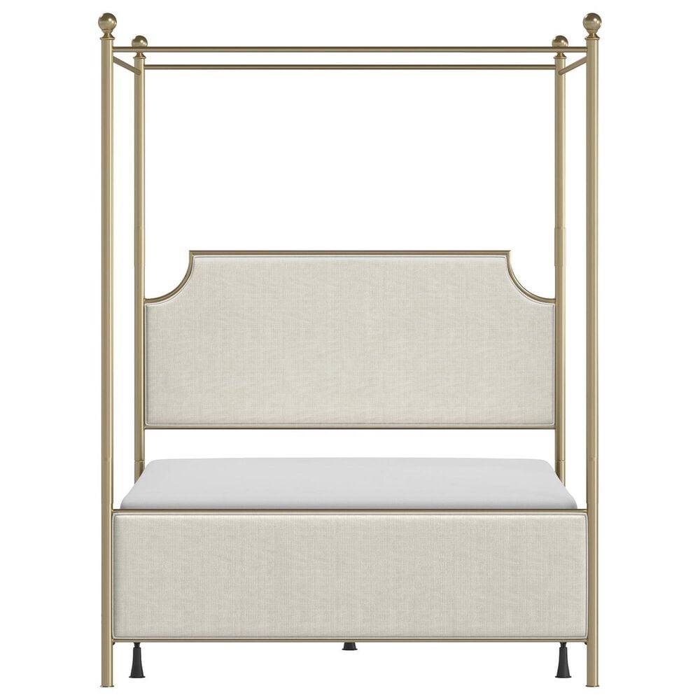 Richlands Furniture McArthur Queen Canopy Bed in Beige, , large