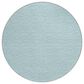 Dalyn Rug Company Laidley 8" Round Sky Blue Indoor/Outdoor Area Rug, , large