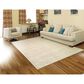 Nourison Starlight STA02 5"3" x 7"5" Oyster Area Rug, , large