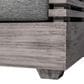 Armen Living Vivid Outdoor Patio Arm Chair in Light Gray, , large