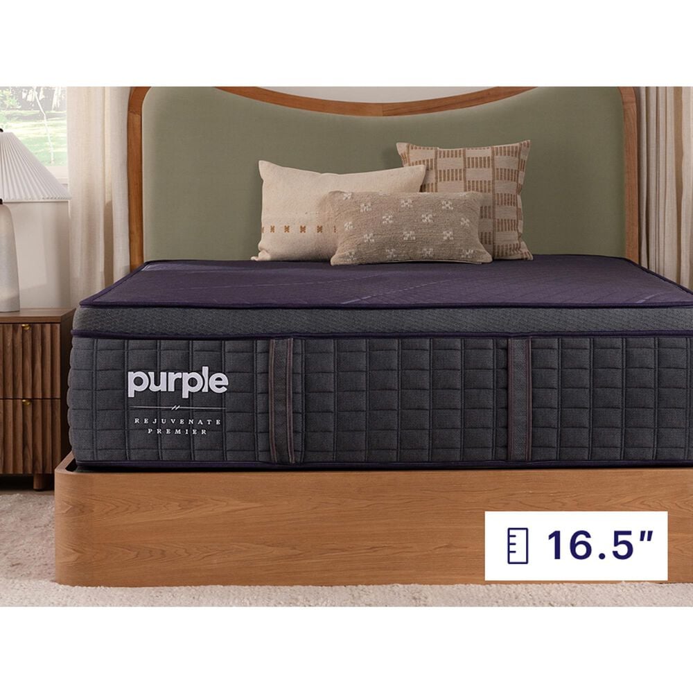 Purple Rejuvenate Premier Medium Hybrid Queen Mattress, , large