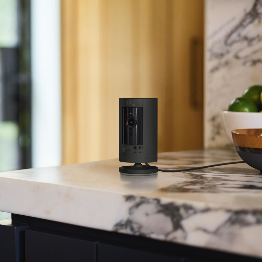 Ring Stick Up Cam Plug In Black Shop NFM