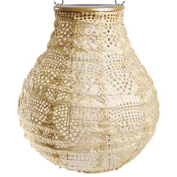 Allsop Soji Stella Bulb Wave Solar Lantern in Pearl, , large