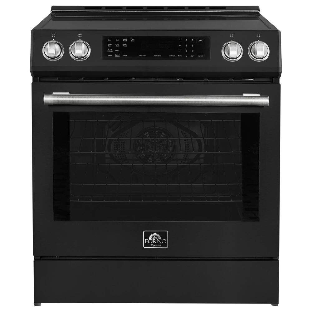 Forno Donatello 30" Slide-In Induction Range in Black, , large