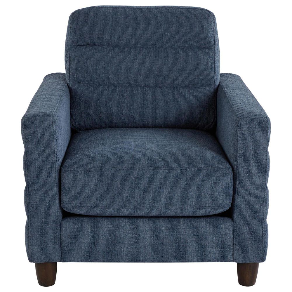 LumiSource Willow Accent Chair in Blue, , large