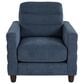 LumiSource Willow Accent Chair in Blue, , large
