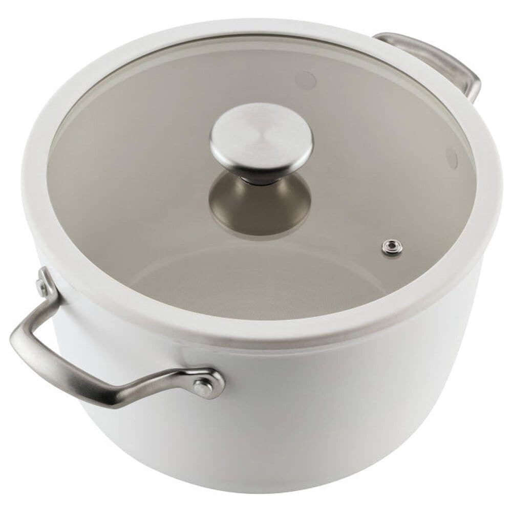 Circulon 10-Piece Ceramic Nonstick Cookware Set in Pearl White, , large