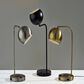 Adesso Emery Desk Lamp with Supercharger in Black, , large