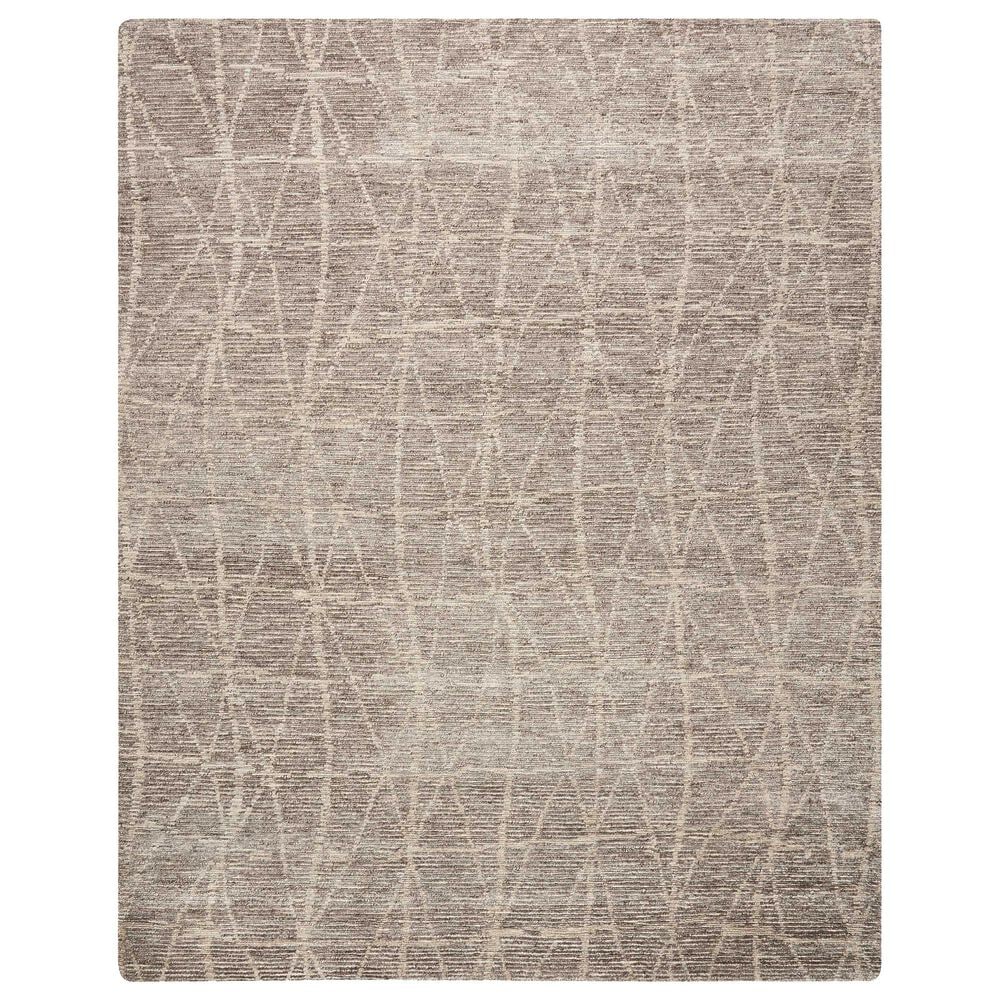 Nourison Ellora ELL02 8"6" x 11"6" Sand Area Rug, , large