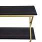 Blue River Westlake Console Table in Brushed Gold, , large