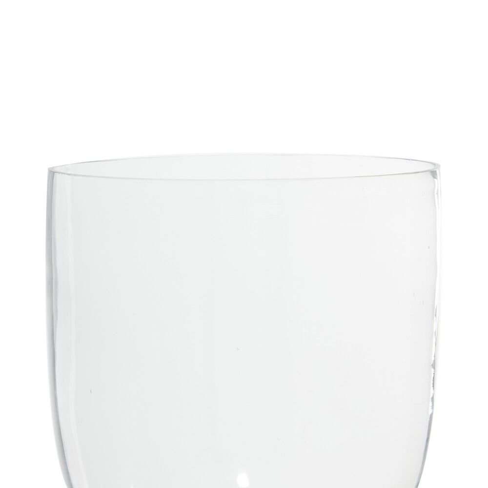 Maple and Jade 7&quot; x 22&quot; Hurricane Lamp in Silver, , large