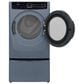 Electrolux 400 Series 4.5 Cu. Ft. Front Load Washer and 8 Cu. Ft. Gas Dryer Laundry Pair with Two Pedestal Storage Drawers in Denim Blue, , large