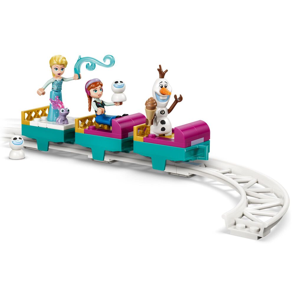 LEGO Disney Elsa's Ice Castle and Snow Ride Adventure Building Set, , large