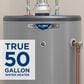 GE Appliances RealMAX Platinum 50-Gallon Tall Liquid Propane Atmospheric Water Heater in Gray, , large