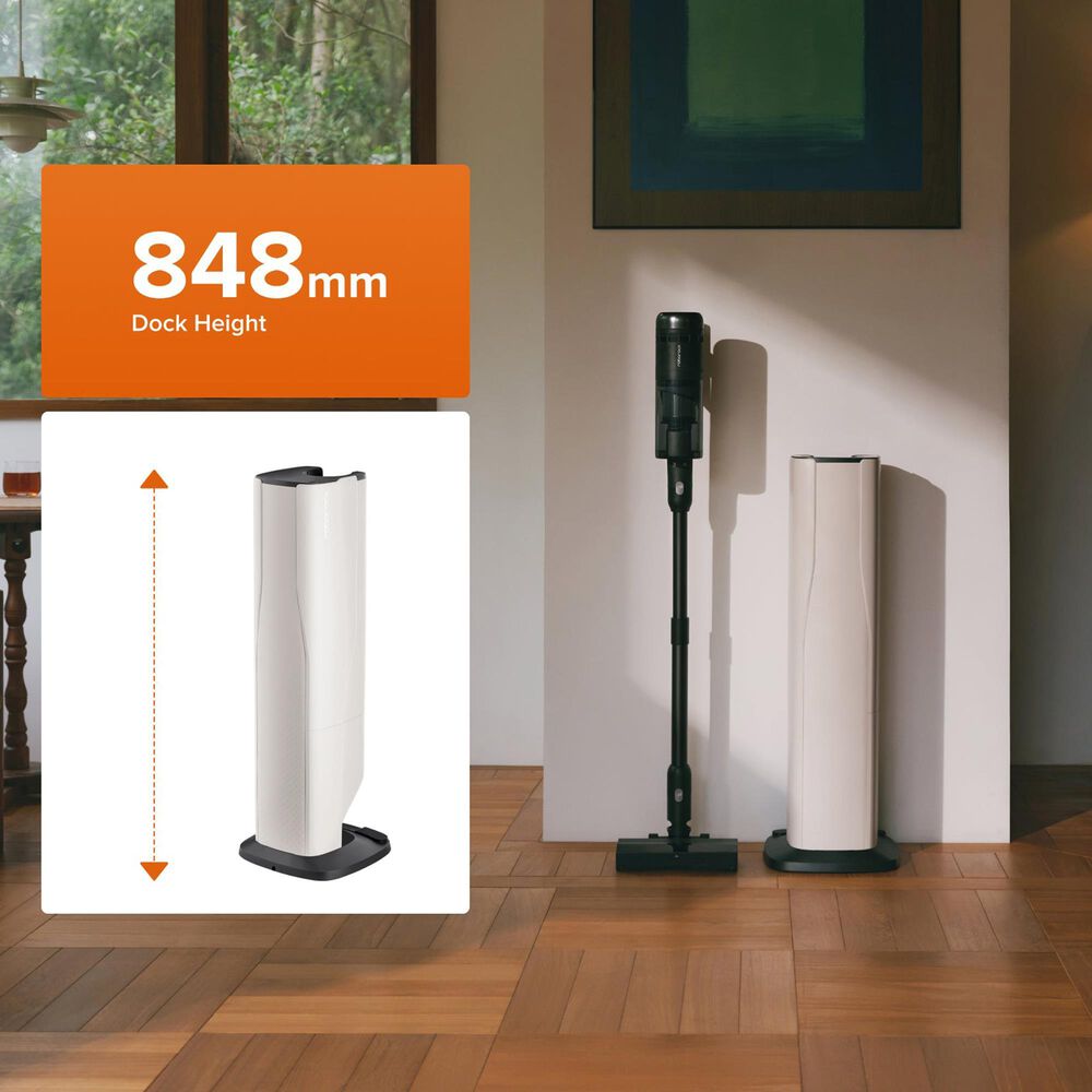 Roborock H60 Hub Ultra Cordless Stick Vacuum Cleaner in Black, , large