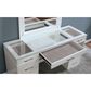 Furniture of America Hammond 3 Piece Vanity Set in Luminous White, , large