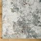 Surya Dresden White, Gray, Medium Gray, Light Slate, Rust and Mustard 12" x 15" Area Rug, , large