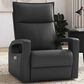 Mayberry Hill Eco Power Swivel Glider Recliner in Del Mar Grey, , large