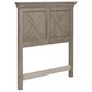Homestyles Mountain Lodge Twin Headboard in Gray, , large