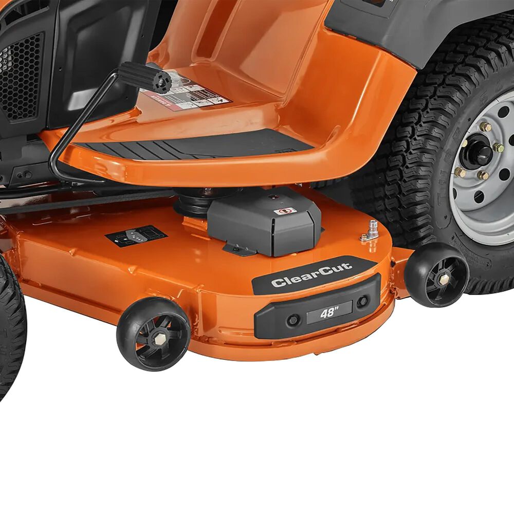 Husqvarna 48&quot; 200-Series Gas-Powered Riding Lawn Mower with Kawasaki Engine, , large