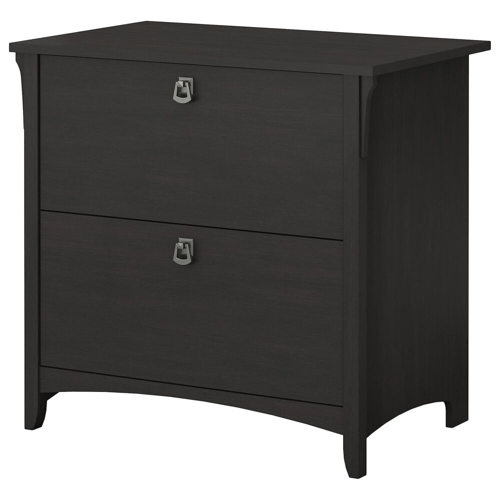 Bush Salinas Lateral File in Vintage Black Nebraska Furniture