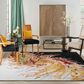 Nourison Prismatic Multicolor 7"9" x 9"9" Area Rug, , large