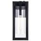 Vaxcel Malmo 15.75" 1-Light Outdoor Wall Sconce in Matte Black, , large