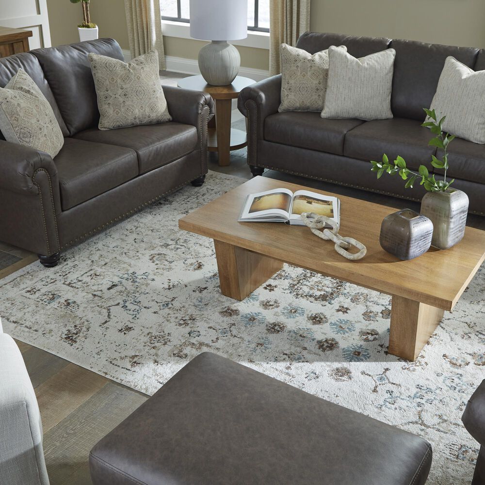 Ashley Roxmere Ottoman in Umber, , large