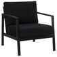 Linon Home Decor Holland Patio Armchair in Black, , large