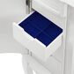 Linden Boulevard White 4 Drawer Jewelry Armoire in White, , large