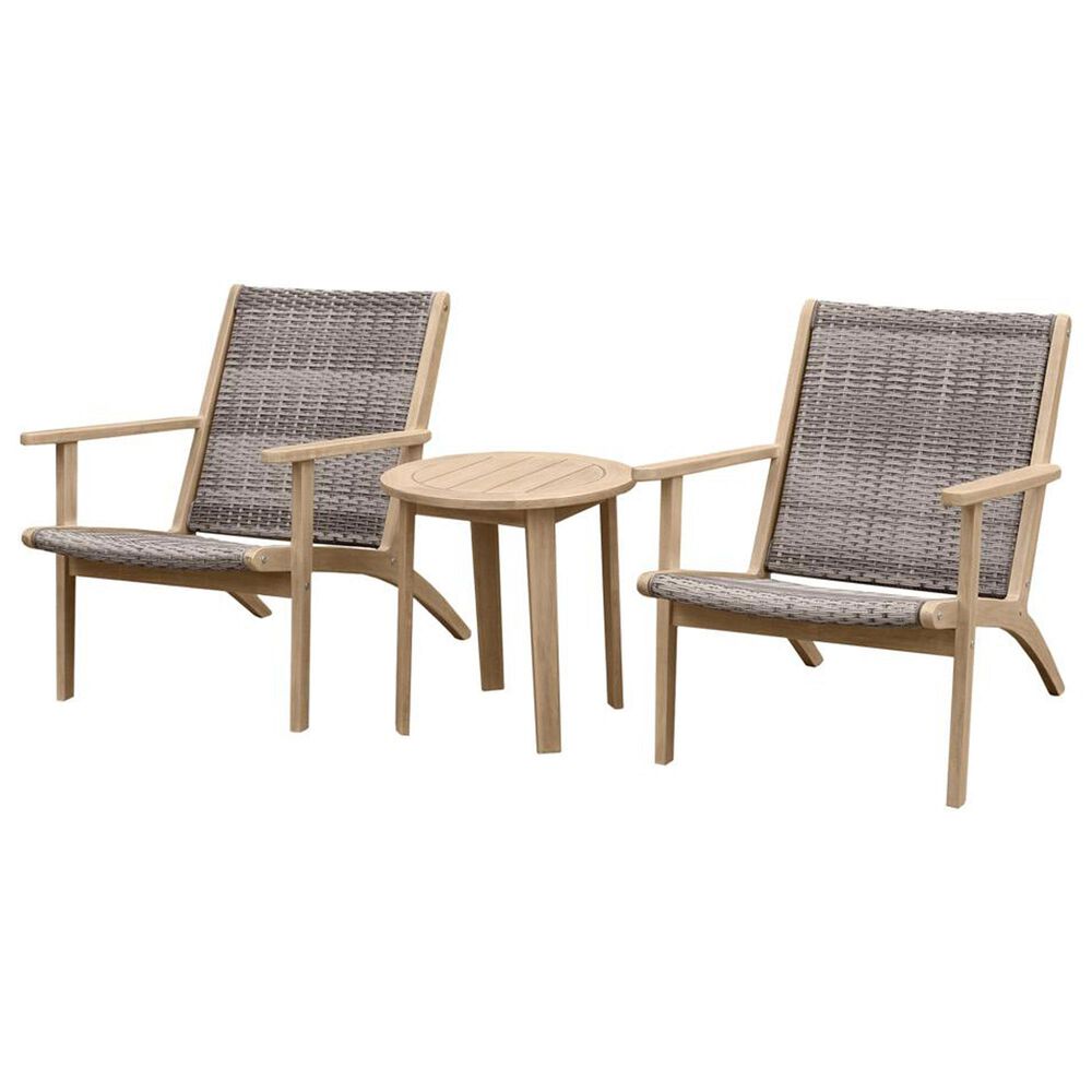 RST Brands Imani 3-Piece Wicker Patio Seating Set in Teak, , large