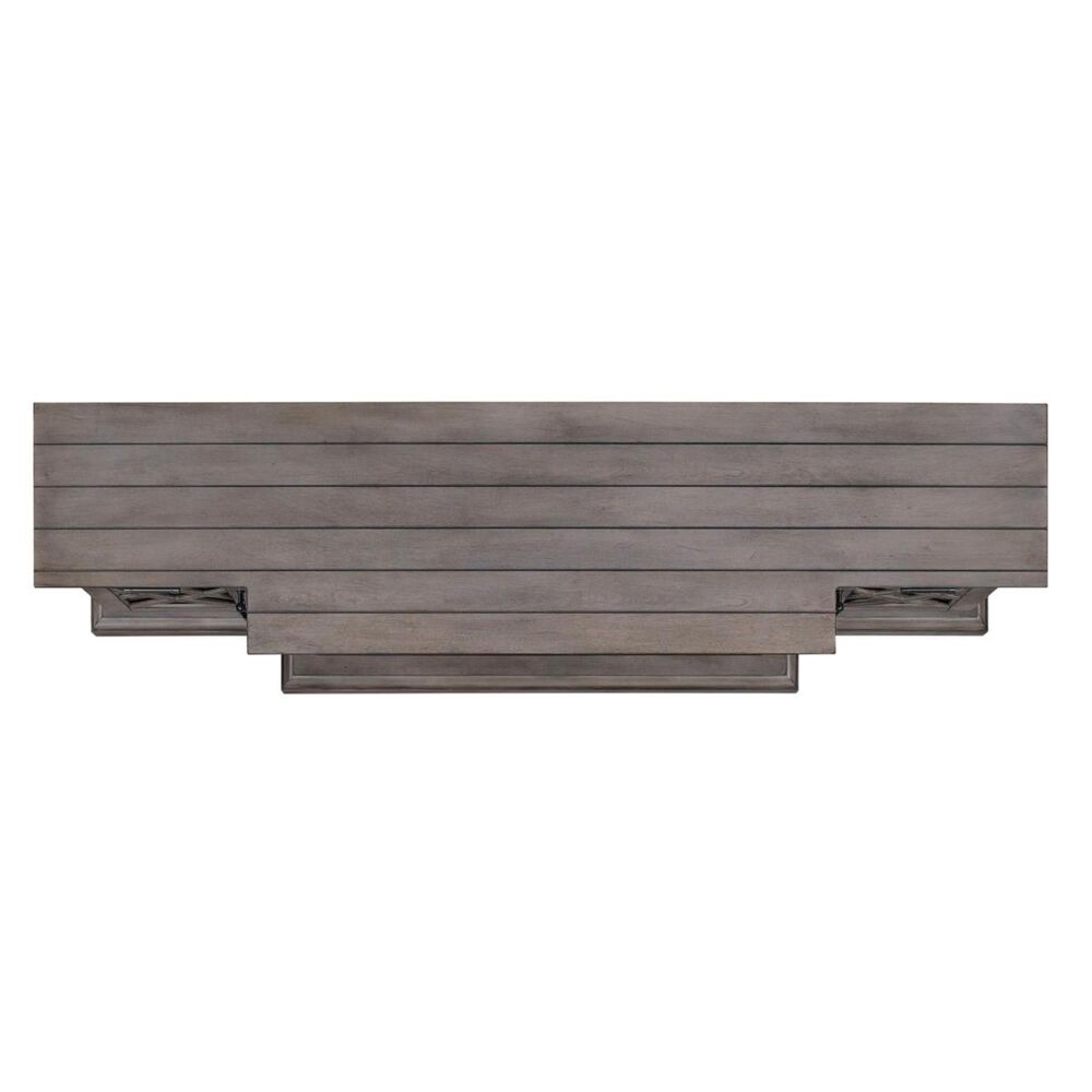 Fabio Flames Hamilton Panorama Media Mantel in Weathered Gray, , large
