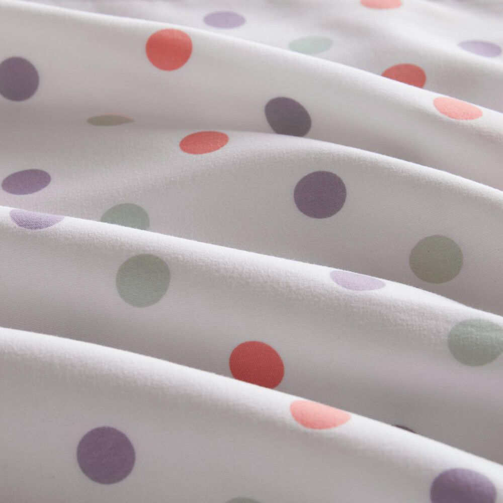Hampton Park Gracie 4-Piece Full/Queen Comforter Set in White and Purple, , large