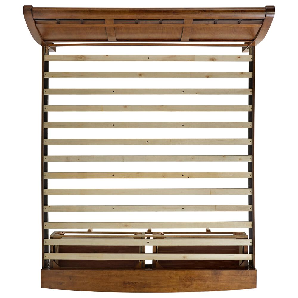 Mayberry Hill Gage King Storage Bed in Chestnut, , large