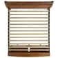 Mayberry Hill Gage King Storage Bed in Chestnut, , large