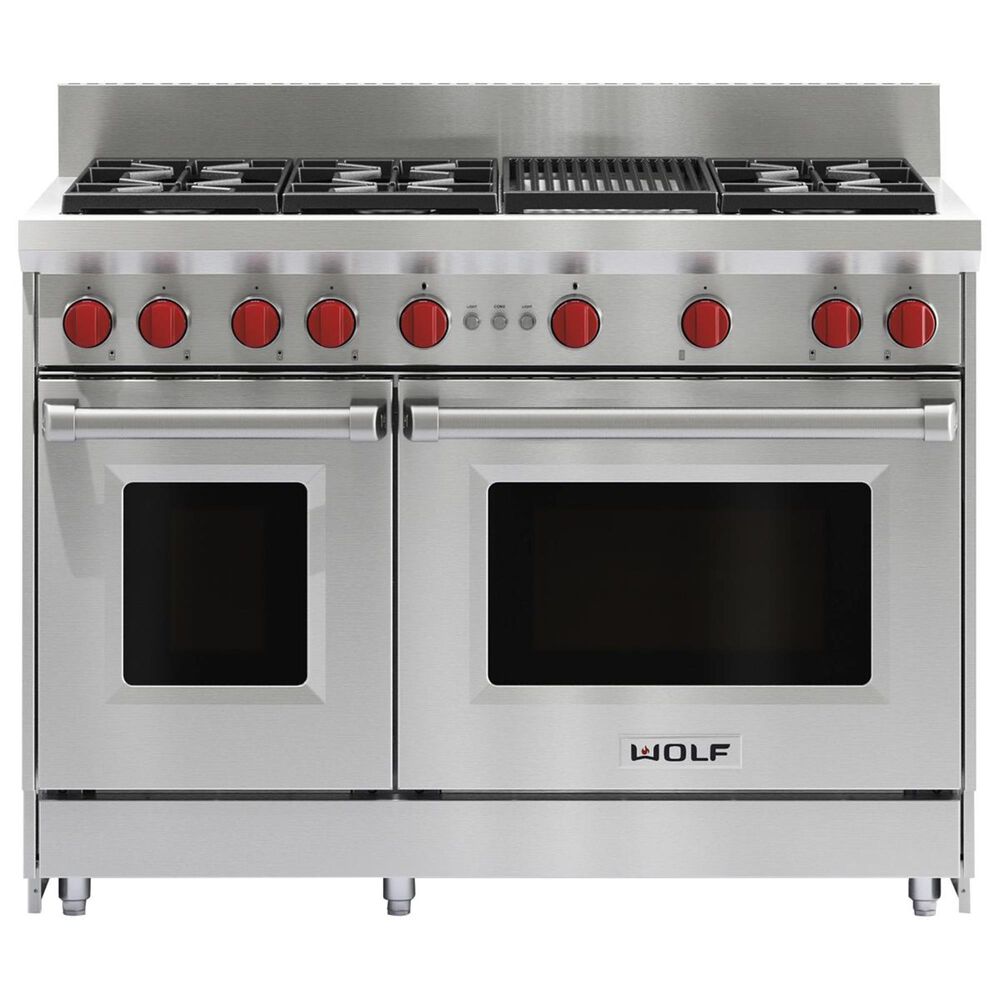 Wolf 48&quot; Freestanding Gas Range, , large